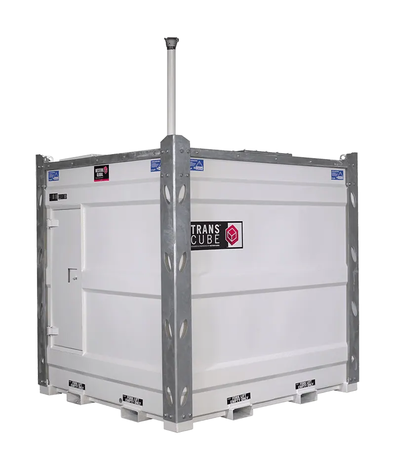 2300 gallon self-bunded diesel fuel tank for rental