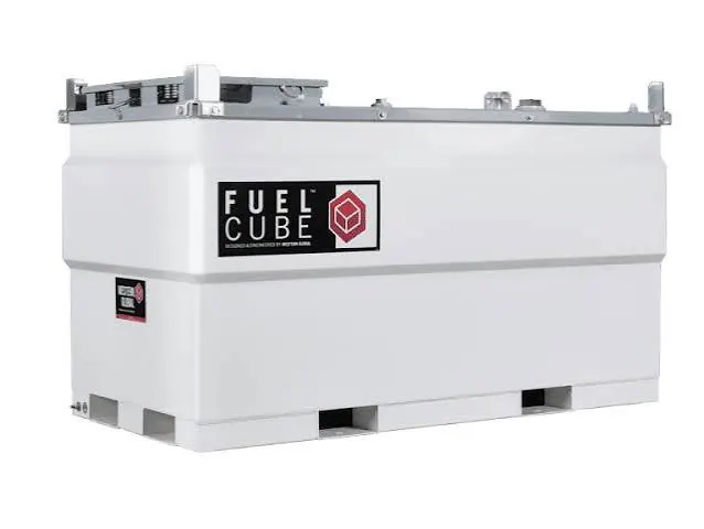 500 gallon FuelCube fuel tank rental
