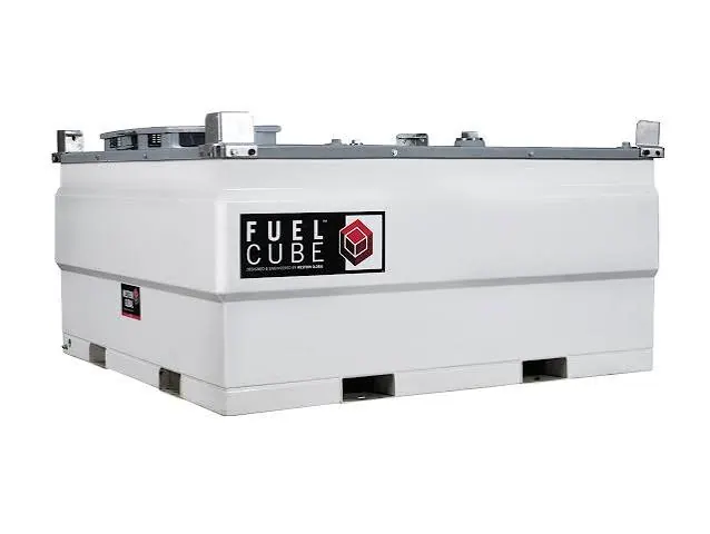 1,000 gallon FuelCube fuel tank for rent