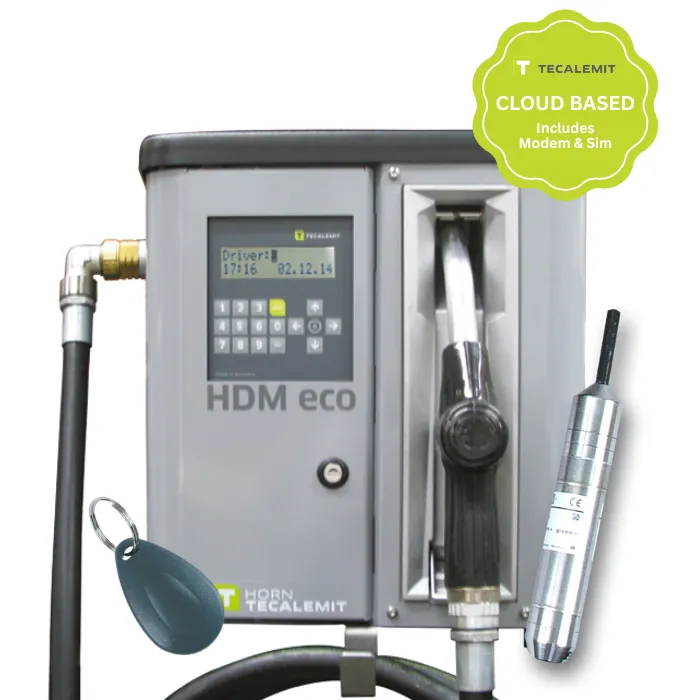 Tecalemit fuel management system for rental fuel tanks